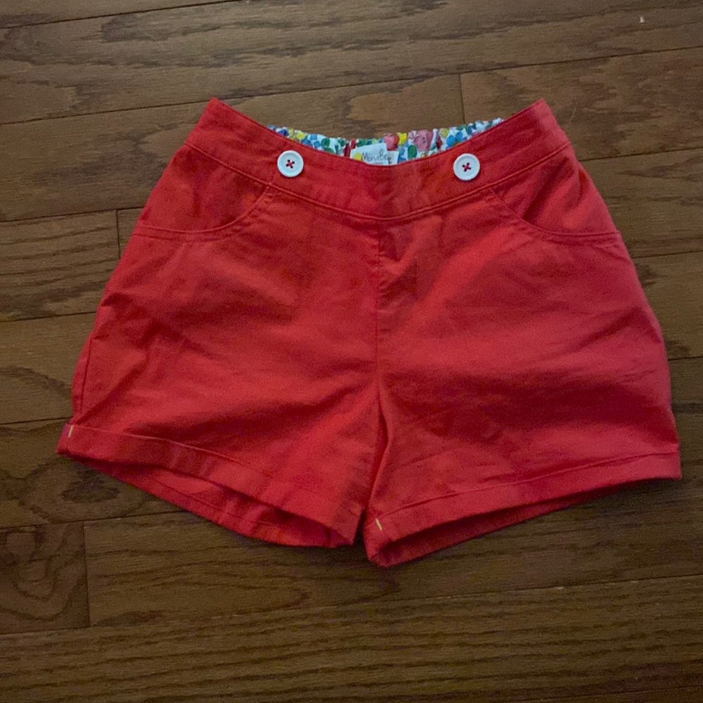 Mini Boden girls shorts. Size 10. Barely worn.